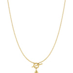 Fish long necklace
