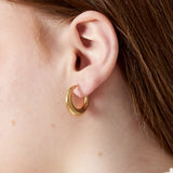 Bold hoop clip Earrings