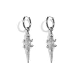 Stainless Steel Drop Earrings Animal Simple Daily Simple Series Women's jewelry
