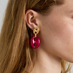 Acrylic Drop Earrings Geometric Shape Casual Daily Simple Series Women's jewelry