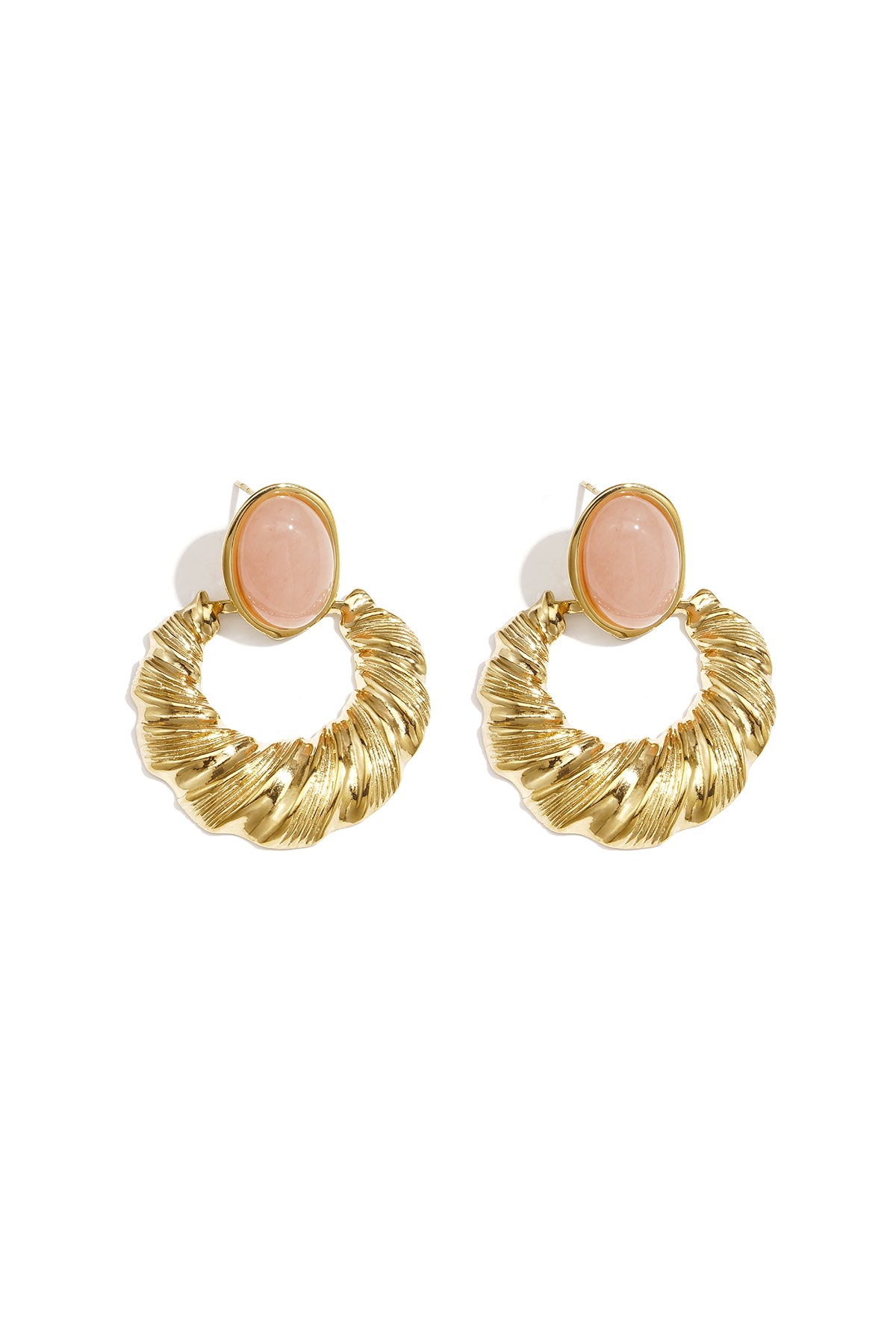 Stainless Steel Stud Earrings irregular shape Simple Daily Simple Series Women's jewelry