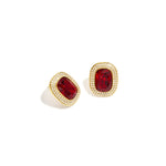 Stainless Steel Stud Earrings Geometric Shape Elegant Daily Luxurious Series Women's jewelry