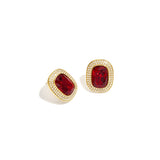 Stainless Steel Stud Earrings Geometric Shape Elegant Daily Luxurious Series Women's jewelry