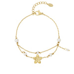 Double trouble flower Bracelet