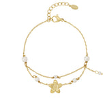 Double trouble flower Bracelet