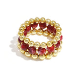 Bracelets set of 3 with beads