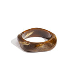 Acrylic Bangles Solid Color Casual Daily Simple Series Women's jewelry