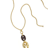 Stainless Steel Long Necklaces Irregular Shape Simple Daily Simple Series Women's jewelry