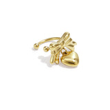 Stainless Steel Ear Cuffs Heart Casual Daily Simple Series Women's jewelry