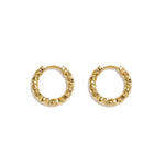 Stainless Steel Hoop Earrings Circle Simple Daily Simple Series Women's jewelry