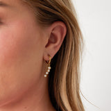 Stainless Steel Drop Earrings Circle Casual Daily Simple Series Women's jewelry