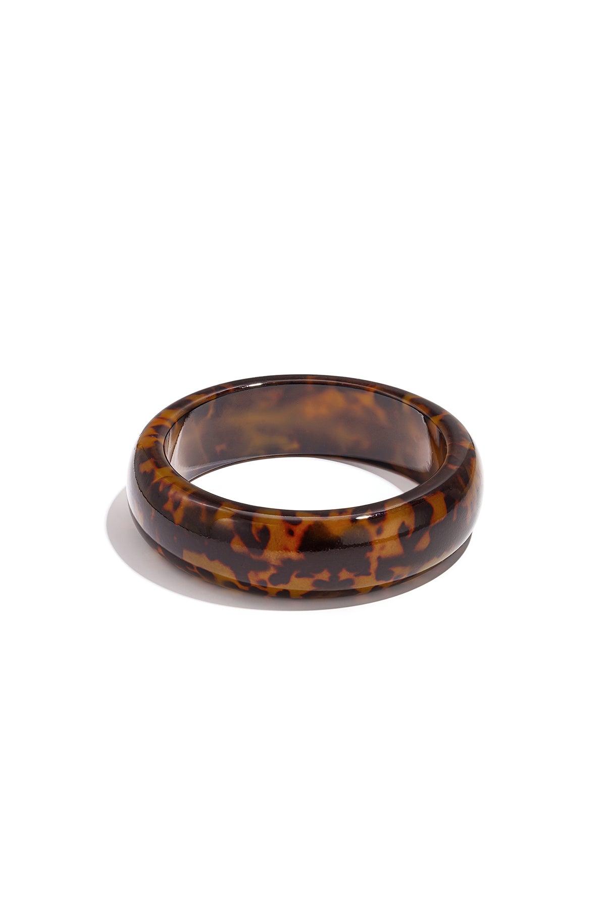 Leopard Resin Bangle