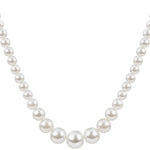 Honey pearl necklace -20mm