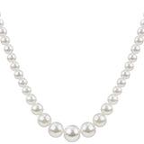 Honey pearl necklace -20mm