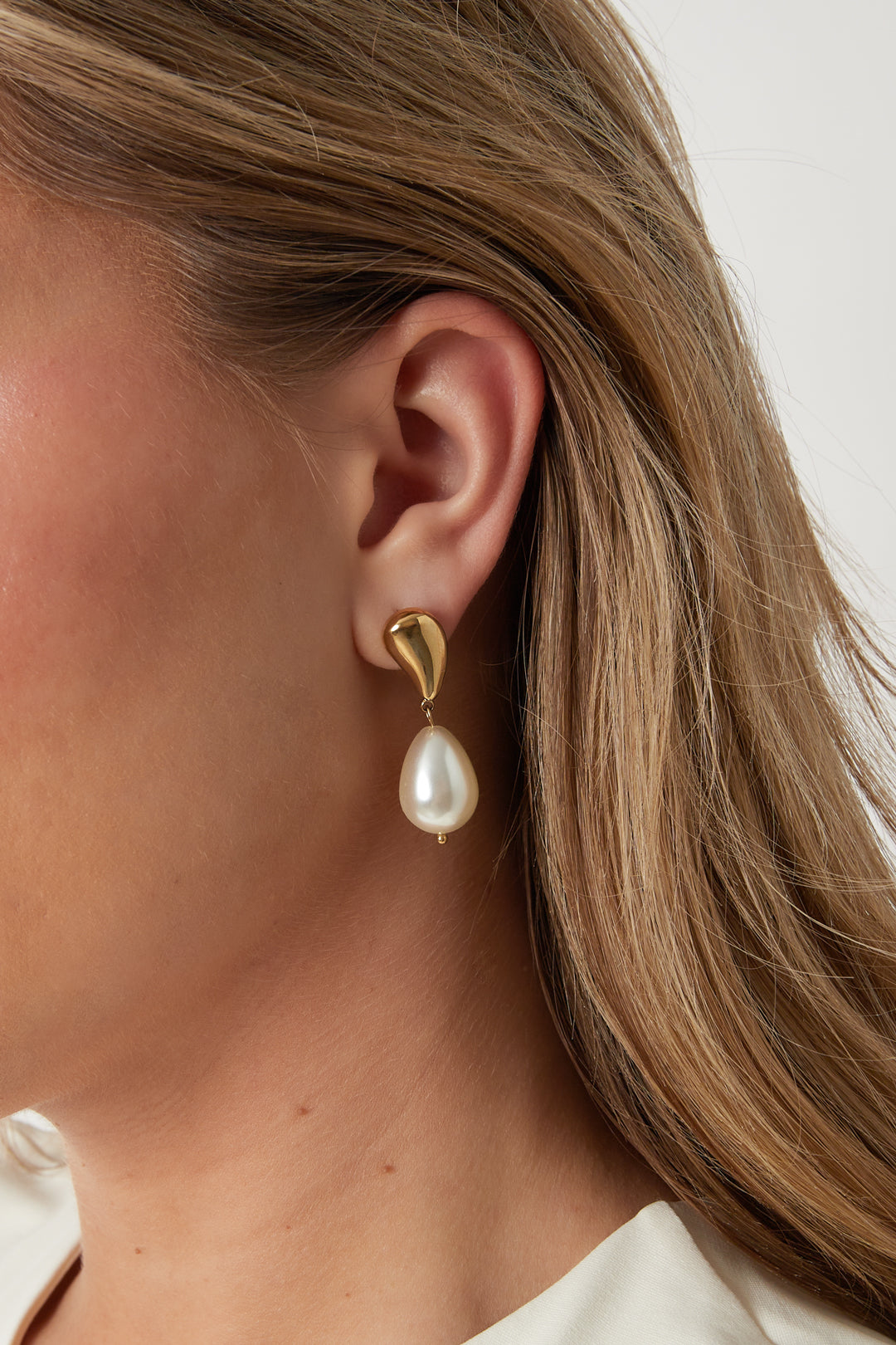 Stainless Steel Drop Earrings Irregular Shape Simple Daily Simple Series Women's jewelry