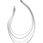 Layered herringbone necklaces
