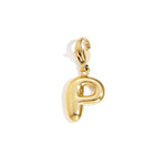 DIY initial letter jewelry charm