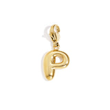 DIY initial letter jewelry charm