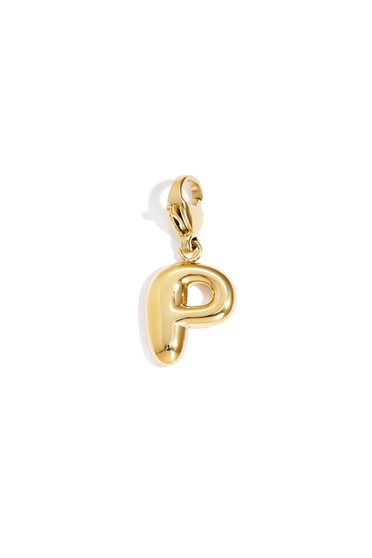 DIY initial letter jewelry charm