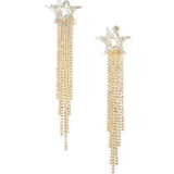 Copper Dangle Earrings Star Elegant Christmas Luxurious Series Women's jewelry