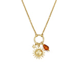 Stainless Steel Pendant necklaces Sun Simple Daily Simple Series Women's jewelry