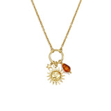 Stainless Steel Pendant necklaces Sun Simple Daily Simple Series Women's jewelry