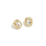Stainless Steel Stud Earrings Geometric Shape Elegant Daily Luxurious Series Women's jewelry