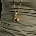 Stainless Steel Long Necklaces Animal Casual Daily Simple Series Women's jewelry