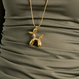 Stainless Steel Long Necklaces Animal Casual Daily Simple Series Women's jewelry