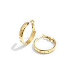 Trendy Star Hoops earrings