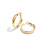 Trendy Star Hoops earrings
