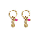 earrings pineapple aura