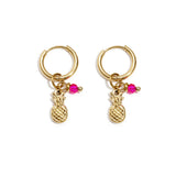 earrings pineapple aura