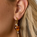 Stainless Steel Drop Earrings Heart Casual Daily Simple Series Women's jewelry