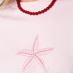 Necklace with medium beads-10mm