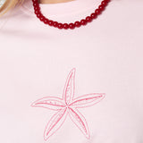 Necklace with medium beads-10mm