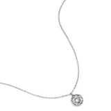 Necklace with donut charm