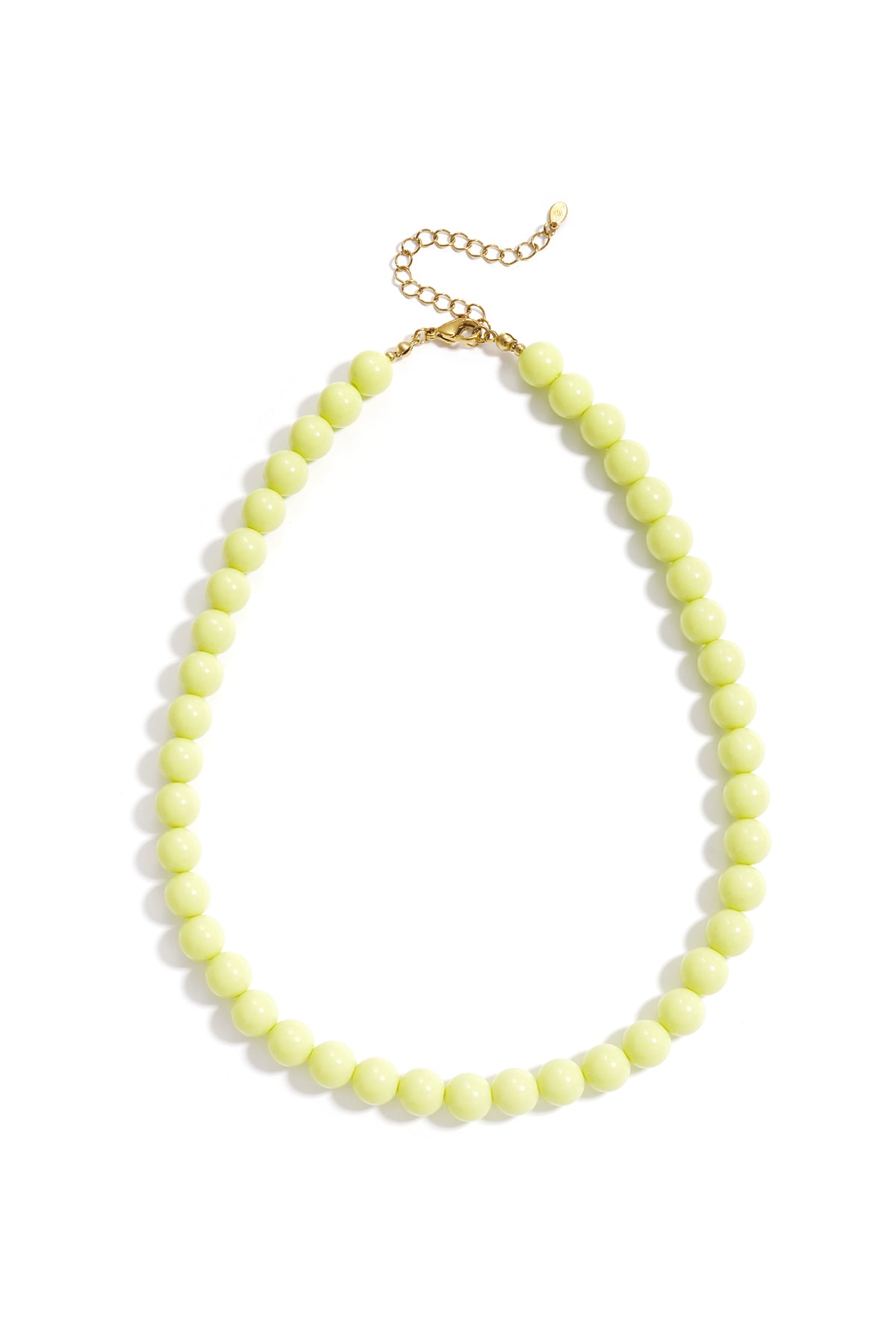 Necklace with medium beads-10mm