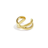 Stainless Steel Ear Cuffs lines Simple Daily Simple Series Women's jewelry