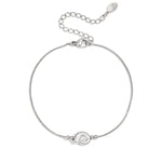 Minimalist bracelet with spiral shell
