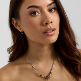 Polyester Beaded Necklaces Flower Casual Daily Simple Series Women's jewelry