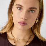 Stainless Steel Pendant necklaces Flower Casual Daily Simple Series Women's jewelry