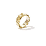 Layered heart statement ring