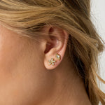 Stainless Steel Stud Earrings irregular shape Casual Daily Simple Series Women's jewelry