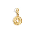 DIY initial letter jewelry charm