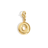 DIY initial letter jewelry charm