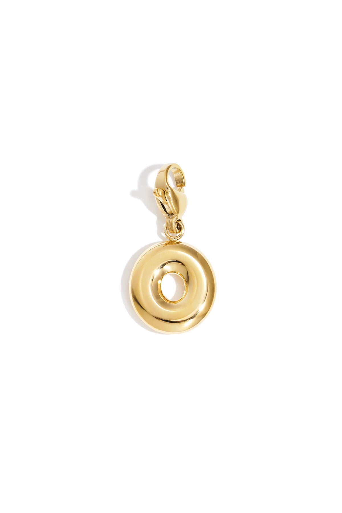 DIY initial letter jewelry charm