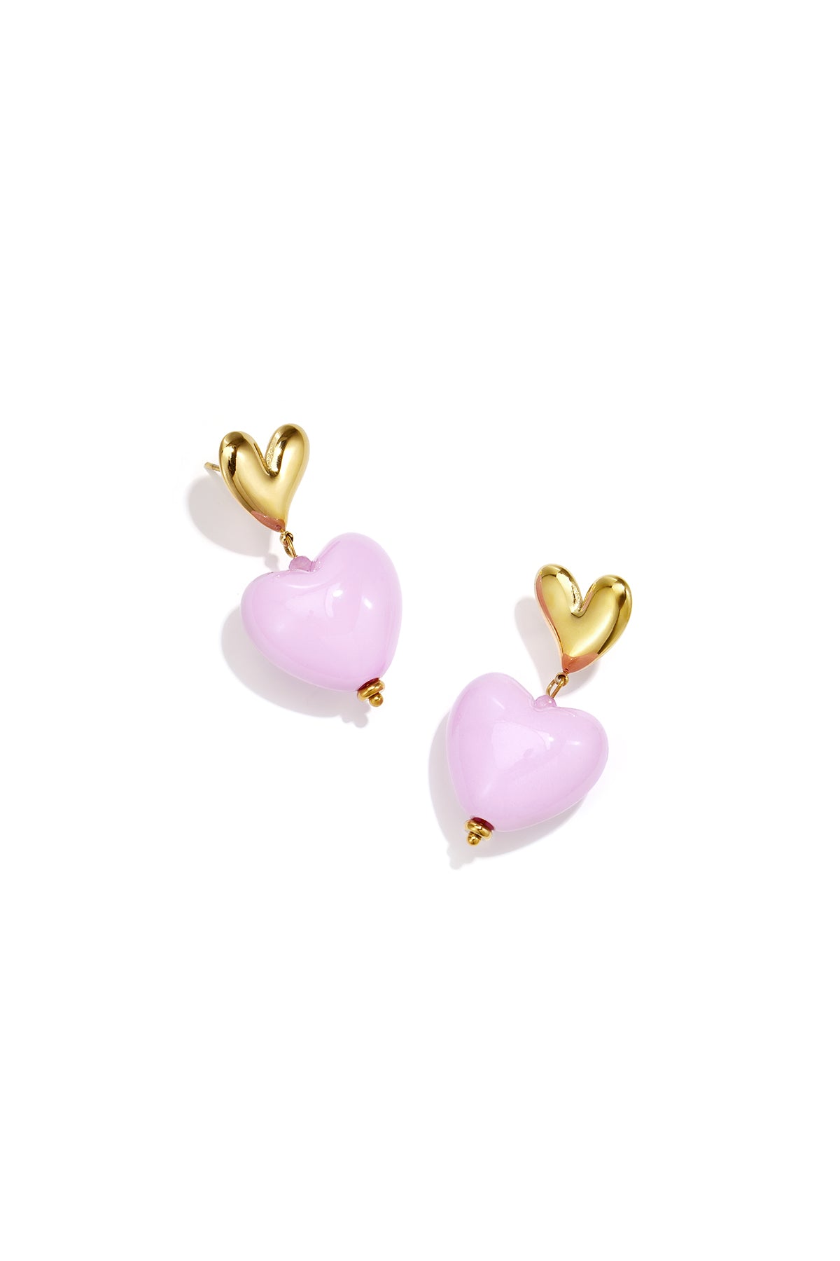 Stainless Steel Drop Earrings Heart Casual Daily Romantic Series Women's jewelry