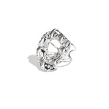 Stainless Steel Statement Rings irregular shape Casual Daily Simple Series Women's jewelry
