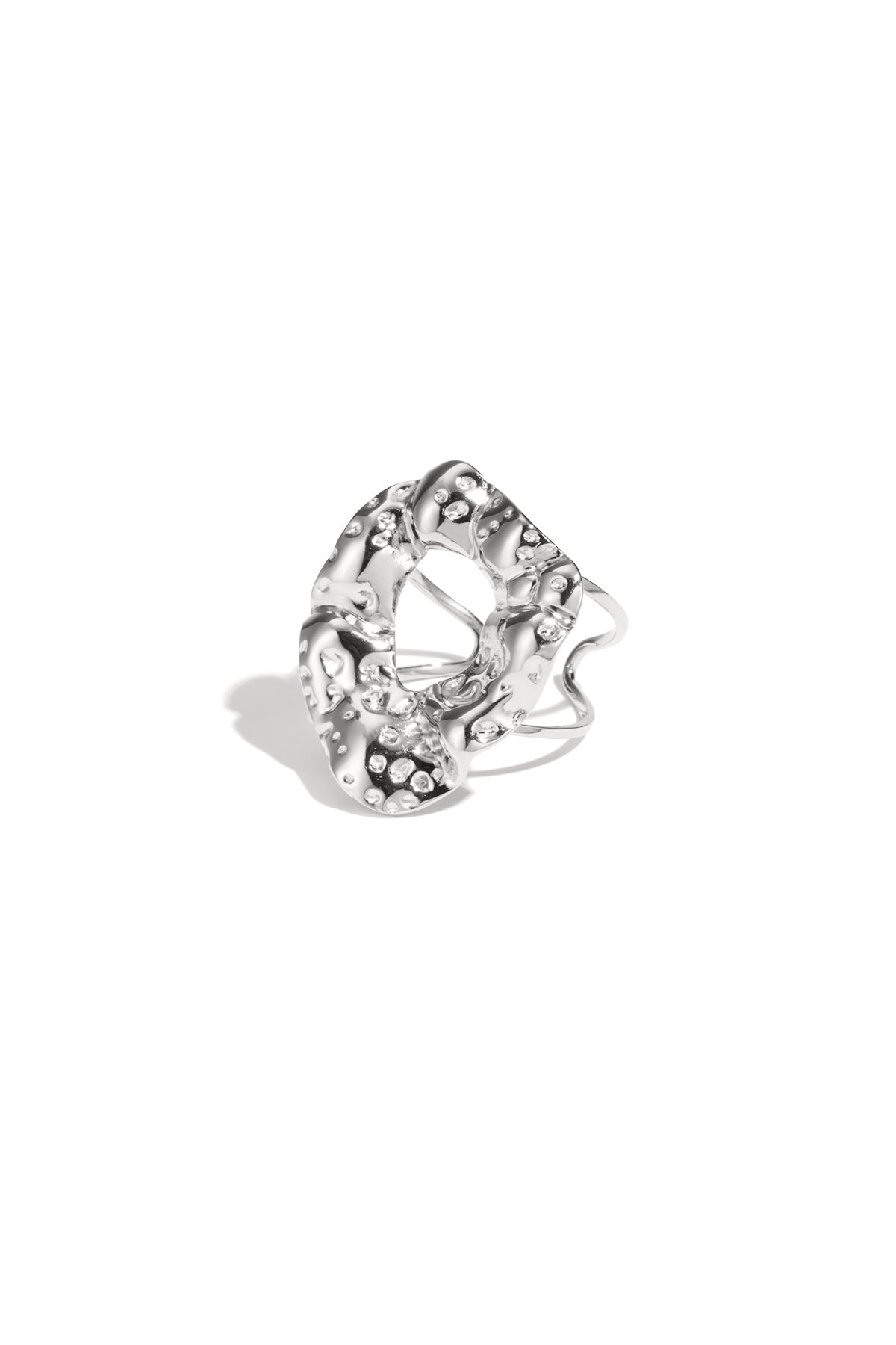 Stainless Steel Statement Rings irregular shape Casual Daily Simple Series Women's jewelry